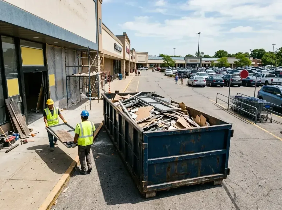 retail-store-renovation-debris-003 — frequently asked questions, Roll-off Dumpster Rentals in New Kingman-Butler, AZ